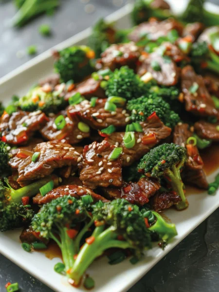 Chinese Beef and Broccoli