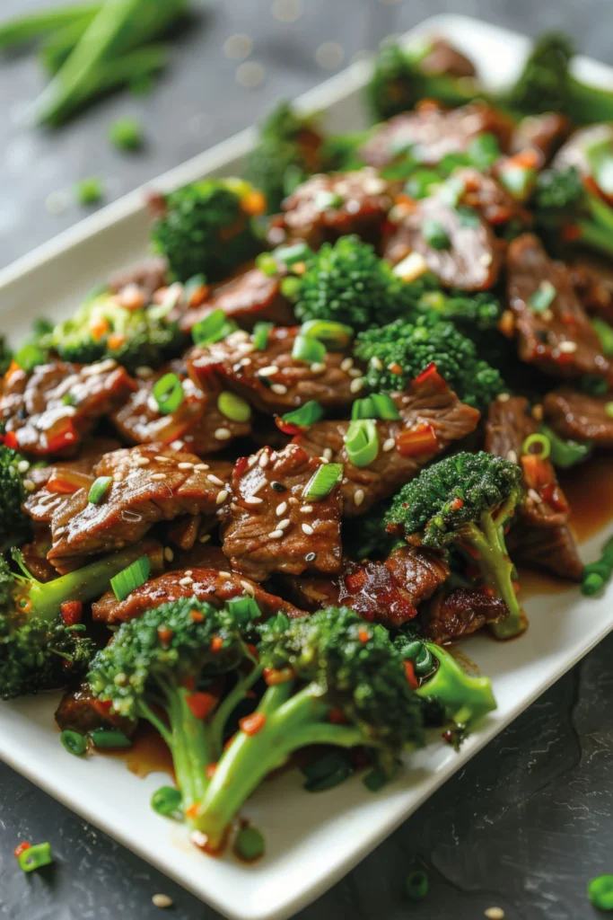 Chinese Beef and Broccoli