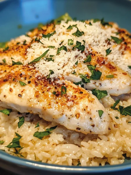 One Pot Chicken Orzo