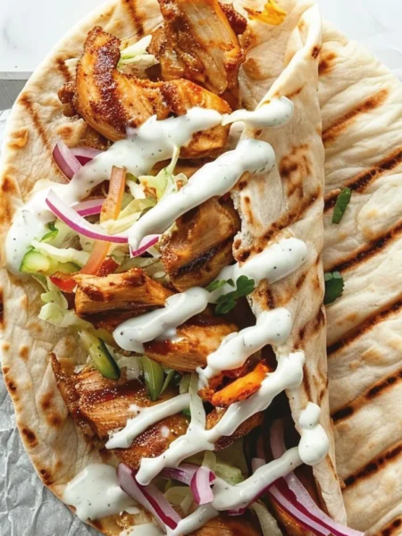 Chicken Flatbread Recipe