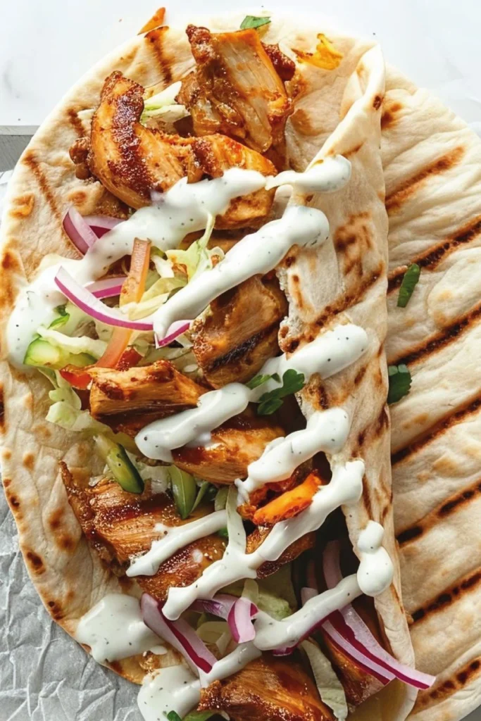 Chicken Flatbread Recipe