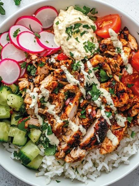 Chicken Shawarma Bowl Recipe
