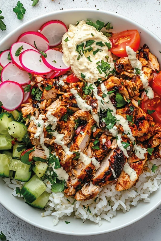 Chicken Shawarma Bowl Recipe