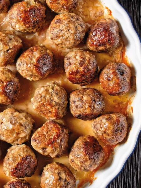 Keto Garlic Butter Meatballs