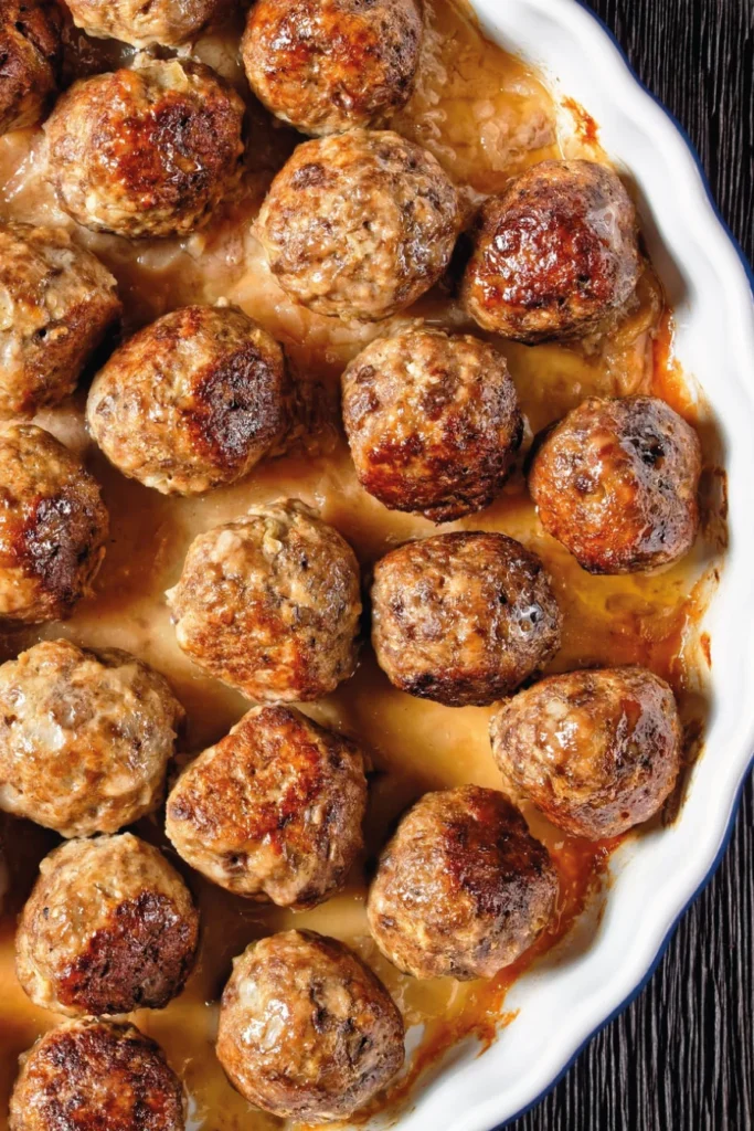 Keto Garlic Butter Meatballs