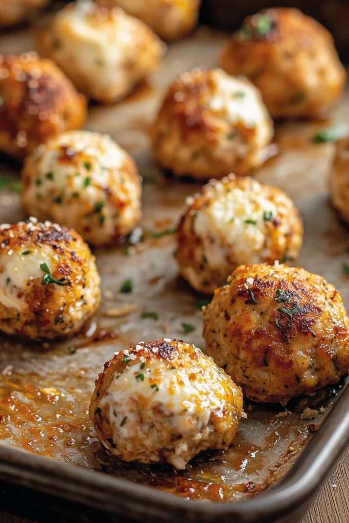Keto Garlic Butter Meatballs