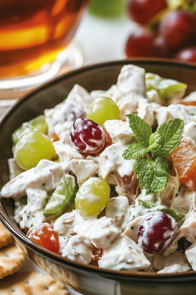 Chicken Salad with Grapes and Apples
